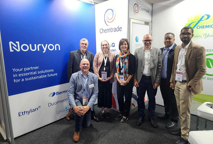 Chemtrade booth at Coatings for Africa 2024 exhibition